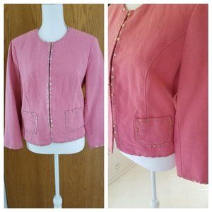 SIGRID OLSEN NWOT Unique Fashionista Jacket  10